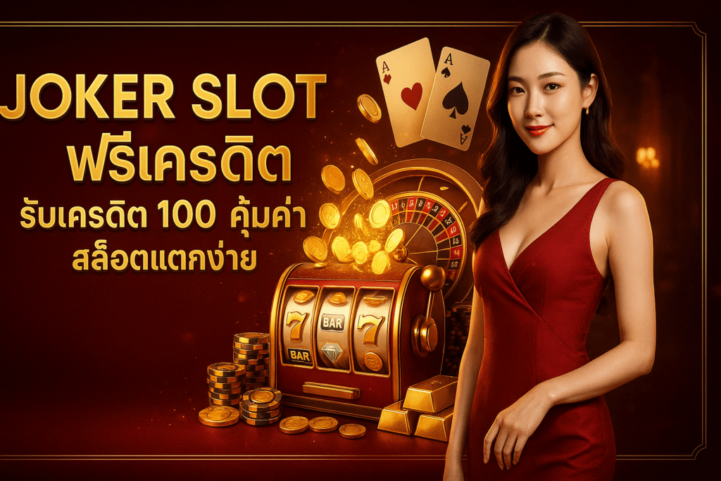 joker slot ฟรีเครดิต